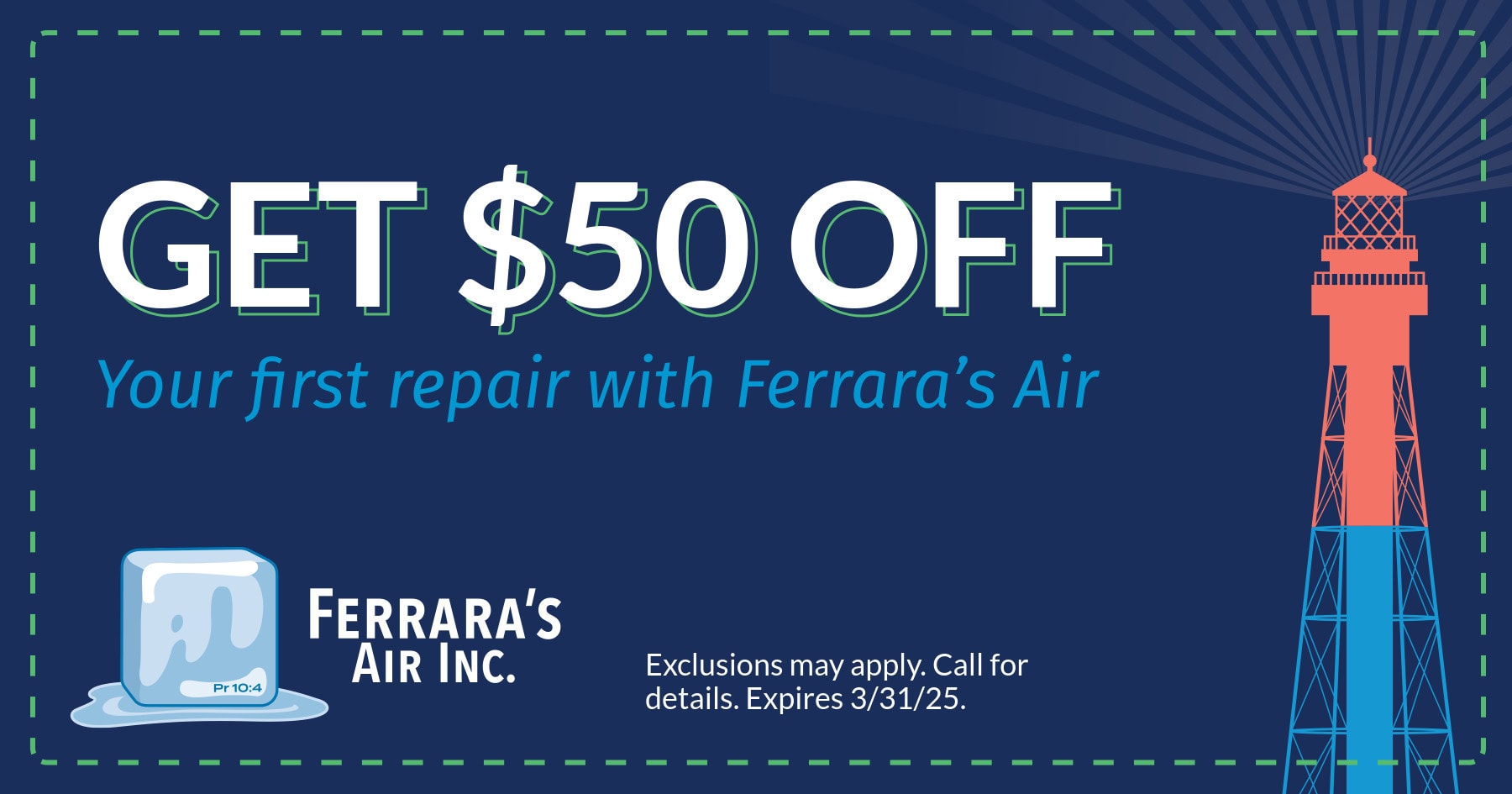 Get $50 Off Your First Repair!