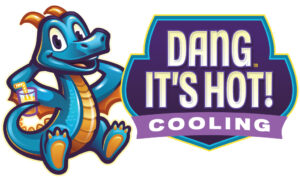 Dang It's Hot logo